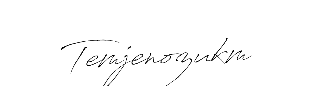 if you are searching for the best signature style for your name Temjenozukm. so please give up your signature search. here we have designed multiple signature styles  using Antro_Vectra. Temjenozukm signature style 6 images and pictures png