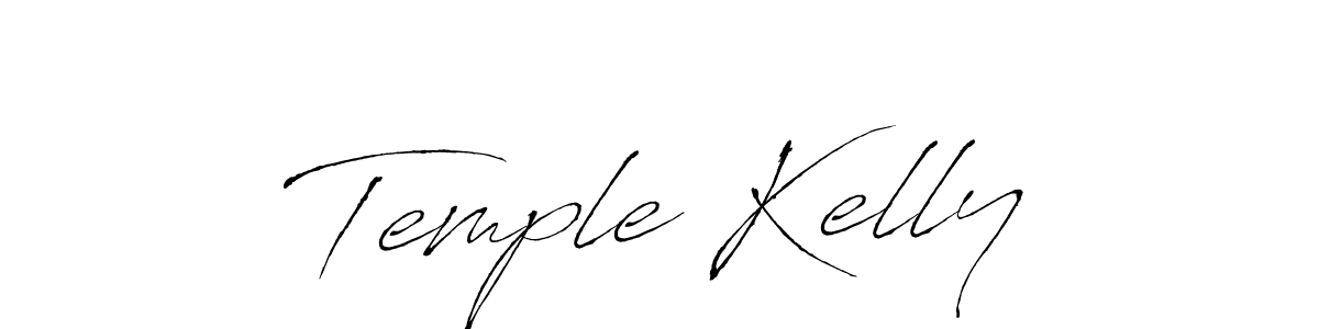 Temple Kelly stylish signature style. Best Handwritten Sign (Antro_Vectra) for my name. Handwritten Signature Collection Ideas for my name Temple Kelly. Temple Kelly signature style 6 images and pictures png