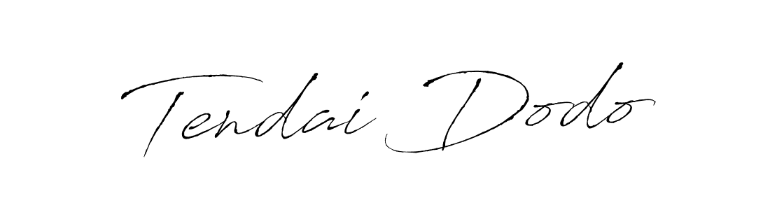 Antro_Vectra is a professional signature style that is perfect for those who want to add a touch of class to their signature. It is also a great choice for those who want to make their signature more unique. Get Tendai Dodo name to fancy signature for free. Tendai Dodo signature style 6 images and pictures png