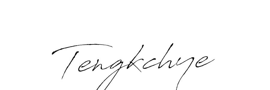 Create a beautiful signature design for name Tengkchye. With this signature (Antro_Vectra) fonts, you can make a handwritten signature for free. Tengkchye signature style 6 images and pictures png