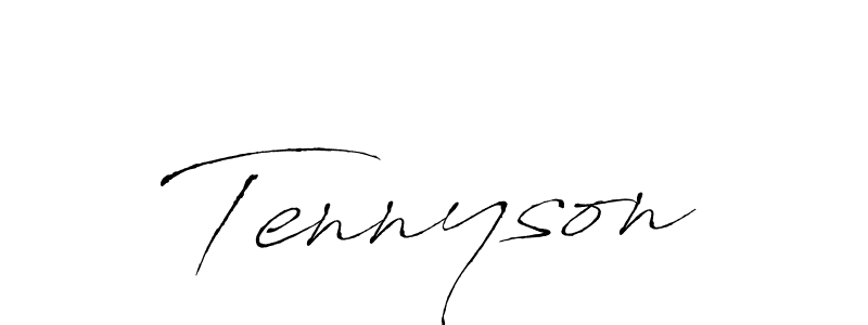 You should practise on your own different ways (Antro_Vectra) to write your name (Tennyson) in signature. don't let someone else do it for you. Tennyson signature style 6 images and pictures png