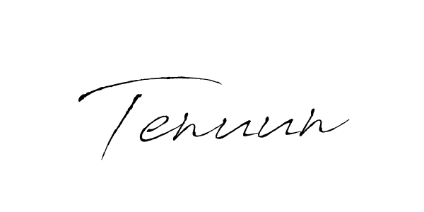 The best way (Antro_Vectra) to make a short signature is to pick only two or three words in your name. The name Tenuun include a total of six letters. For converting this name. Tenuun signature style 6 images and pictures png