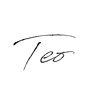 Also we have Teo name is the best signature style. Create professional handwritten signature collection using Antro_Vectra autograph style. Teo signature style 6 images and pictures png