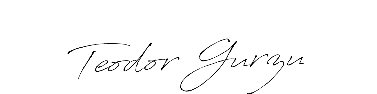 Design your own signature with our free online signature maker. With this signature software, you can create a handwritten (Antro_Vectra) signature for name Teodor Gurzu. Teodor Gurzu signature style 6 images and pictures png