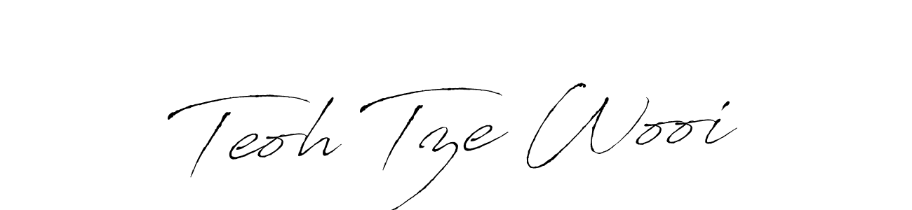 Also You can easily find your signature by using the search form. We will create Teoh Tze Wooi name handwritten signature images for you free of cost using Antro_Vectra sign style. Teoh Tze Wooi signature style 6 images and pictures png