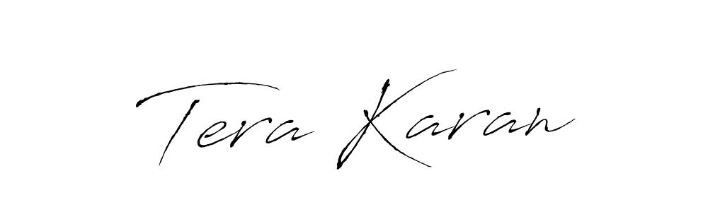 Also we have Tera Karan name is the best signature style. Create professional handwritten signature collection using Antro_Vectra autograph style. Tera Karan signature style 6 images and pictures png