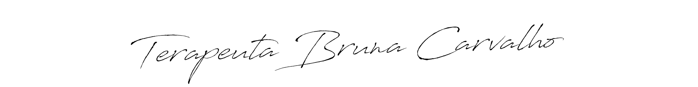 How to make Terapeuta Bruna Carvalho name signature. Use Antro_Vectra style for creating short signs online. This is the latest handwritten sign. Terapeuta Bruna Carvalho signature style 6 images and pictures png