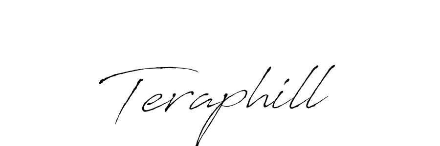 Once you've used our free online signature maker to create your best signature Antro_Vectra style, it's time to enjoy all of the benefits that Teraphill name signing documents. Teraphill signature style 6 images and pictures png