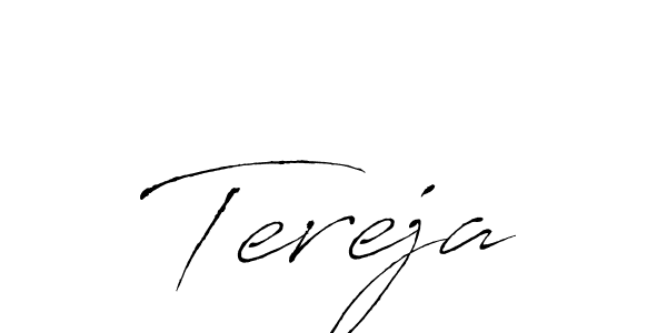 You should practise on your own different ways (Antro_Vectra) to write your name (Tereja) in signature. don't let someone else do it for you. Tereja signature style 6 images and pictures png