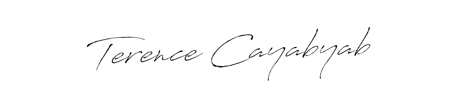 How to make Terence Cayabyab signature? Antro_Vectra is a professional autograph style. Create handwritten signature for Terence Cayabyab name. Terence Cayabyab signature style 6 images and pictures png