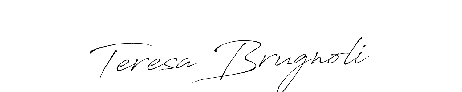 Also we have Teresa Brugnoli name is the best signature style. Create professional handwritten signature collection using Antro_Vectra autograph style. Teresa Brugnoli signature style 6 images and pictures png