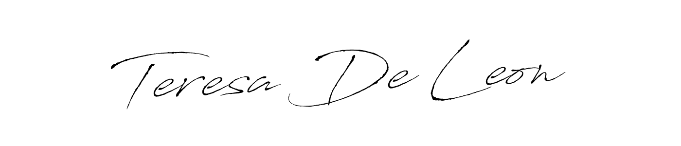 This is the best signature style for the Teresa De Leon name. Also you like these signature font (Antro_Vectra). Mix name signature. Teresa De Leon signature style 6 images and pictures png