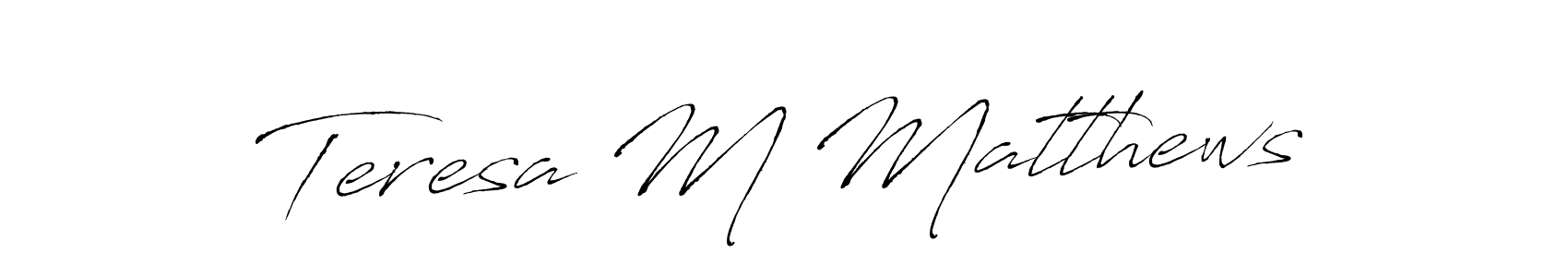 Also You can easily find your signature by using the search form. We will create Teresa M Matthews name handwritten signature images for you free of cost using Antro_Vectra sign style. Teresa M Matthews signature style 6 images and pictures png