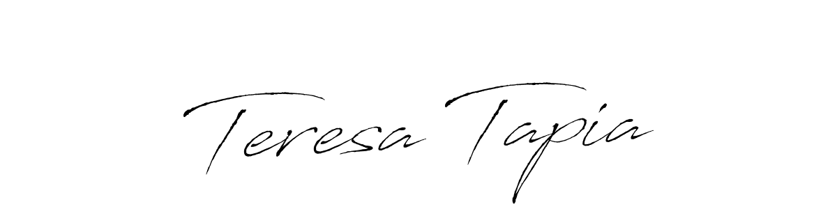 Also we have Teresa Tapia name is the best signature style. Create professional handwritten signature collection using Antro_Vectra autograph style. Teresa Tapia signature style 6 images and pictures png