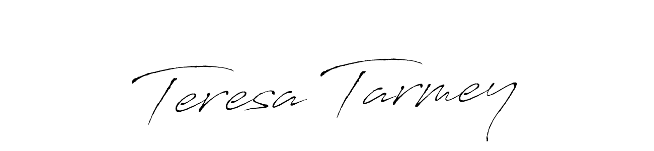 Similarly Antro_Vectra is the best handwritten signature design. Signature creator online .You can use it as an online autograph creator for name Teresa Tarmey. Teresa Tarmey signature style 6 images and pictures png