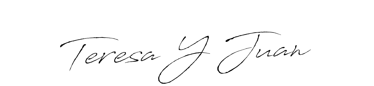 Make a short Teresa Y Juan signature style. Manage your documents anywhere anytime using Antro_Vectra. Create and add eSignatures, submit forms, share and send files easily. Teresa Y Juan signature style 6 images and pictures png