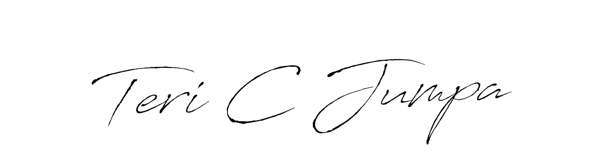 How to Draw Teri C Jumpa signature style? Antro_Vectra is a latest design signature styles for name Teri C Jumpa. Teri C Jumpa signature style 6 images and pictures png