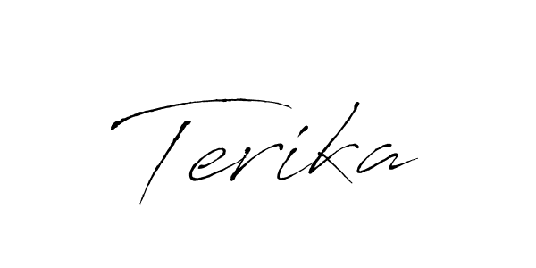 Make a short Terika signature style. Manage your documents anywhere anytime using Antro_Vectra. Create and add eSignatures, submit forms, share and send files easily. Terika signature style 6 images and pictures png