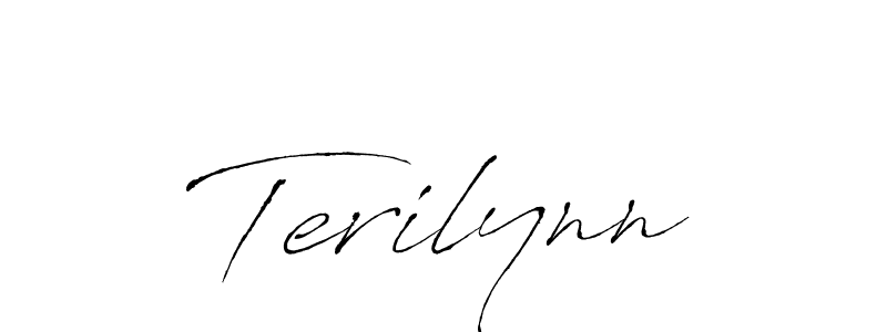 Make a beautiful signature design for name Terilynn. With this signature (Antro_Vectra) style, you can create a handwritten signature for free. Terilynn signature style 6 images and pictures png