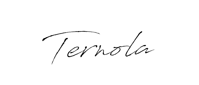 The best way (Antro_Vectra) to make a short signature is to pick only two or three words in your name. The name Ternola include a total of six letters. For converting this name. Ternola signature style 6 images and pictures png