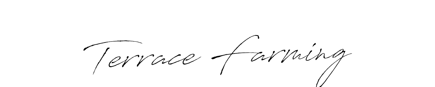 Make a short Terrace Farming signature style. Manage your documents anywhere anytime using Antro_Vectra. Create and add eSignatures, submit forms, share and send files easily. Terrace Farming signature style 6 images and pictures png