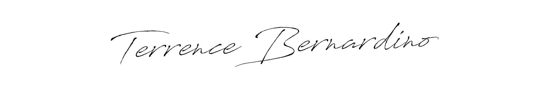 It looks lik you need a new signature style for name Terrence Bernardino. Design unique handwritten (Antro_Vectra) signature with our free signature maker in just a few clicks. Terrence Bernardino signature style 6 images and pictures png