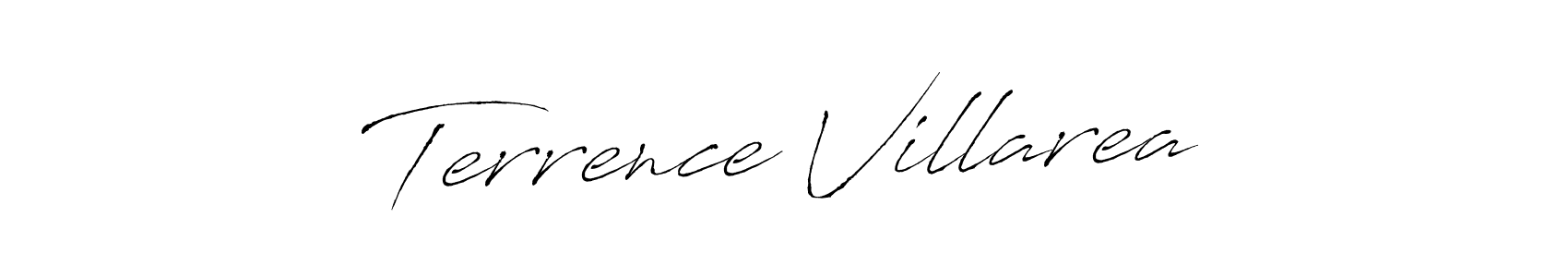 Make a beautiful signature design for name Terrence Villarea. With this signature (Antro_Vectra) style, you can create a handwritten signature for free. Terrence Villarea signature style 6 images and pictures png