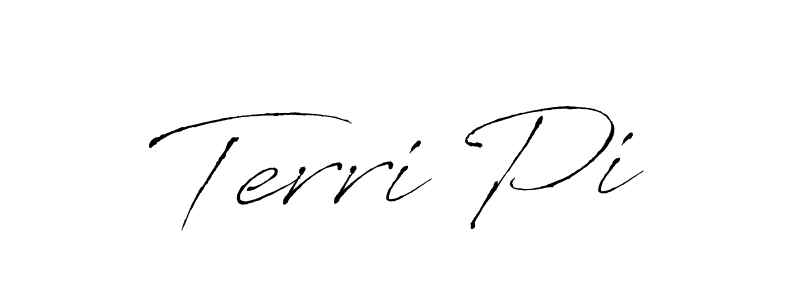 Similarly Antro_Vectra is the best handwritten signature design. Signature creator online .You can use it as an online autograph creator for name Terri Pi. Terri Pi signature style 6 images and pictures png