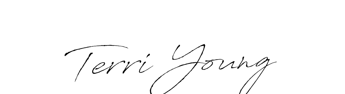 The best way (Antro_Vectra) to make a short signature is to pick only two or three words in your name. The name Terri Young include a total of six letters. For converting this name. Terri Young signature style 6 images and pictures png