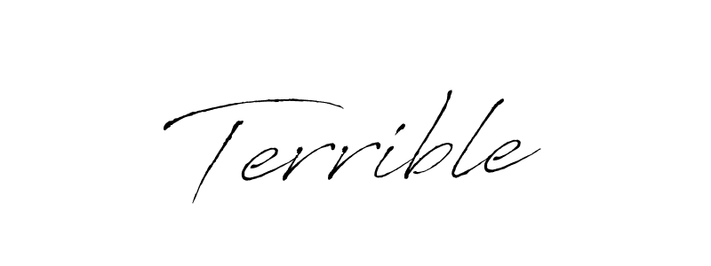 Check out images of Autograph of Terrible name. Actor Terrible Signature Style. Antro_Vectra is a professional sign style online. Terrible signature style 6 images and pictures png