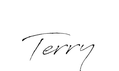 The best way (Antro_Vectra) to make a short signature is to pick only two or three words in your name. The name Terry include a total of six letters. For converting this name. Terry signature style 6 images and pictures png