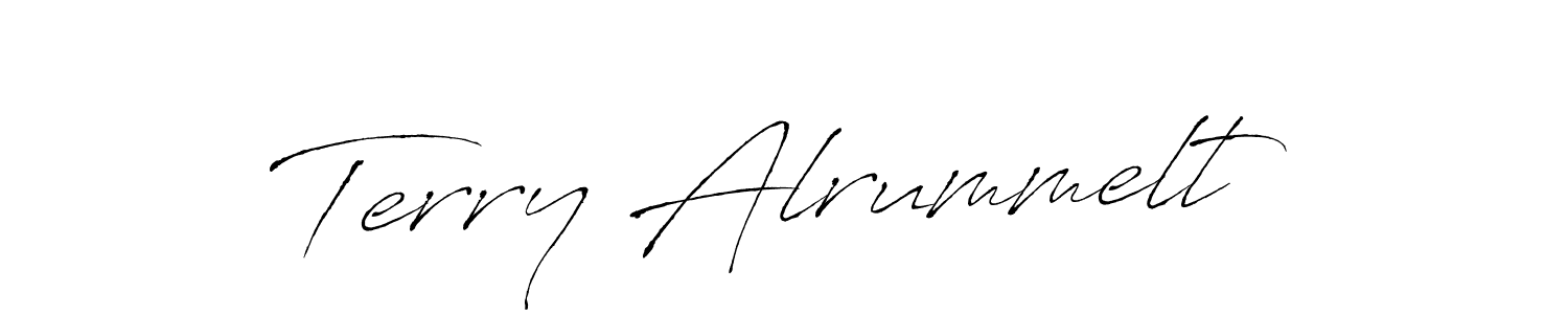 How to Draw Terry Alrummelt signature style? Antro_Vectra is a latest design signature styles for name Terry Alrummelt. Terry Alrummelt signature style 6 images and pictures png