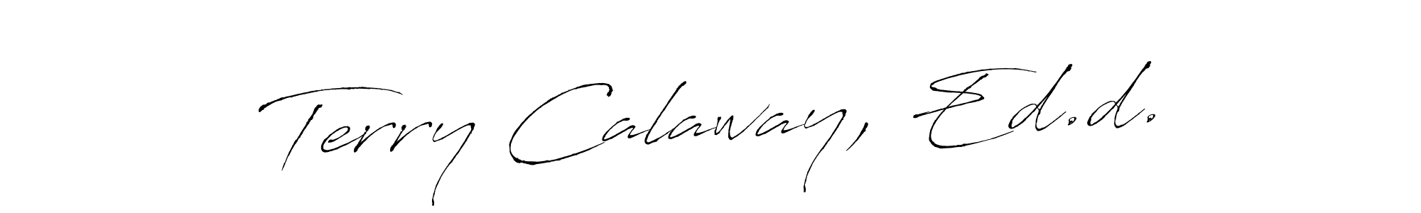 How to make Terry Calaway, Ed.d. signature? Antro_Vectra is a professional autograph style. Create handwritten signature for Terry Calaway, Ed.d. name. Terry Calaway, Ed.d. signature style 6 images and pictures png