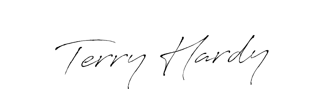 Make a beautiful signature design for name Terry Hardy. With this signature (Antro_Vectra) style, you can create a handwritten signature for free. Terry Hardy signature style 6 images and pictures png