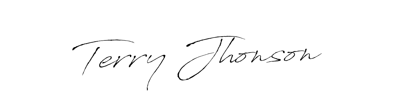 How to make Terry Jhonson name signature. Use Antro_Vectra style for creating short signs online. This is the latest handwritten sign. Terry Jhonson signature style 6 images and pictures png