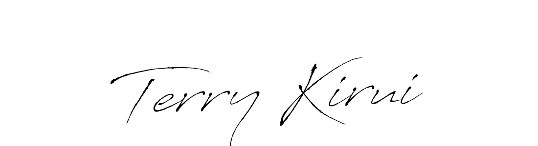 Once you've used our free online signature maker to create your best signature Antro_Vectra style, it's time to enjoy all of the benefits that Terry Kirui name signing documents. Terry Kirui signature style 6 images and pictures png