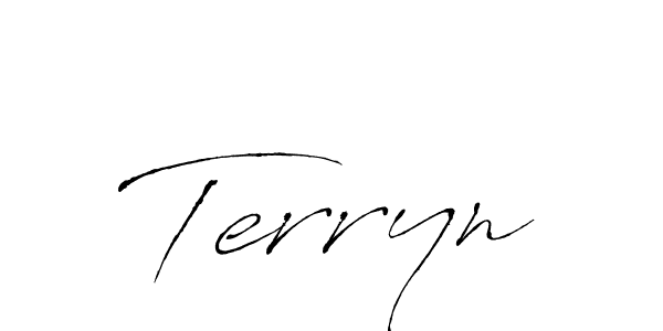 Similarly Antro_Vectra is the best handwritten signature design. Signature creator online .You can use it as an online autograph creator for name Terryn. Terryn signature style 6 images and pictures png