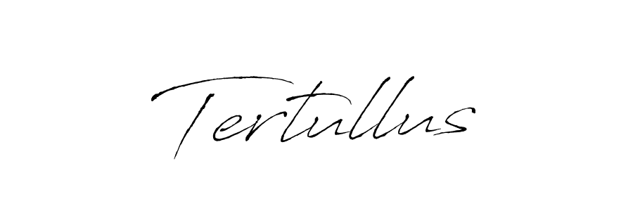 How to make Tertullus signature? Antro_Vectra is a professional autograph style. Create handwritten signature for Tertullus name. Tertullus signature style 6 images and pictures png