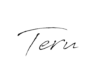 Also we have Teru name is the best signature style. Create professional handwritten signature collection using Antro_Vectra autograph style. Teru signature style 6 images and pictures png