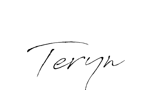 Also we have Teryn name is the best signature style. Create professional handwritten signature collection using Antro_Vectra autograph style. Teryn signature style 6 images and pictures png