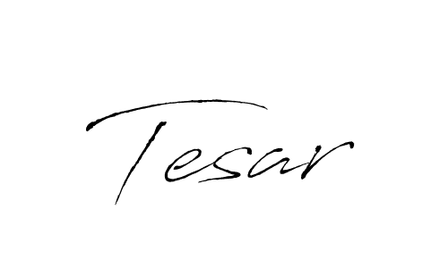 Design your own signature with our free online signature maker. With this signature software, you can create a handwritten (Antro_Vectra) signature for name Tesar. Tesar signature style 6 images and pictures png