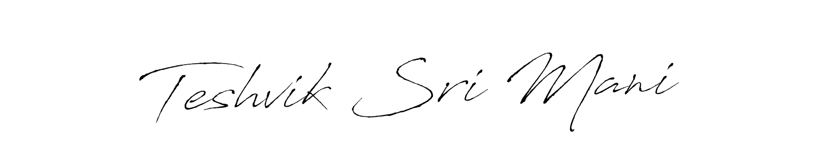 See photos of Teshvik Sri Mani official signature by Spectra . Check more albums & portfolios. Read reviews & check more about Antro_Vectra font. Teshvik Sri Mani signature style 6 images and pictures png