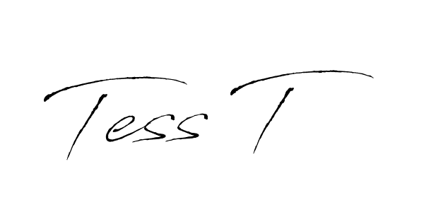 How to Draw Tess T signature style? Antro_Vectra is a latest design signature styles for name Tess T. Tess T signature style 6 images and pictures png