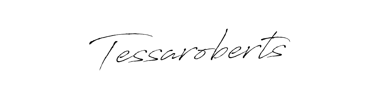 Tessaroberts stylish signature style. Best Handwritten Sign (Antro_Vectra) for my name. Handwritten Signature Collection Ideas for my name Tessaroberts. Tessaroberts signature style 6 images and pictures png