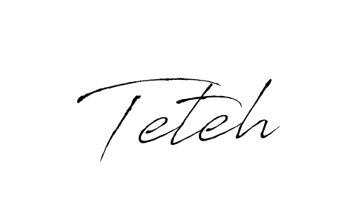 Also we have Teteh name is the best signature style. Create professional handwritten signature collection using Antro_Vectra autograph style. Teteh signature style 6 images and pictures png