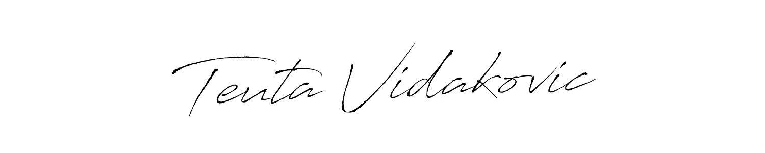 Also You can easily find your signature by using the search form. We will create Teuta Vidakovic name handwritten signature images for you free of cost using Antro_Vectra sign style. Teuta Vidakovic signature style 6 images and pictures png
