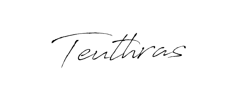 Teuthras stylish signature style. Best Handwritten Sign (Antro_Vectra) for my name. Handwritten Signature Collection Ideas for my name Teuthras. Teuthras signature style 6 images and pictures png