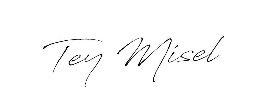 Tey Misel stylish signature style. Best Handwritten Sign (Antro_Vectra) for my name. Handwritten Signature Collection Ideas for my name Tey Misel. Tey Misel signature style 6 images and pictures png
