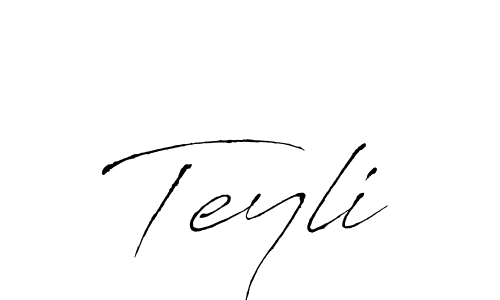 Similarly Antro_Vectra is the best handwritten signature design. Signature creator online .You can use it as an online autograph creator for name Teyli. Teyli signature style 6 images and pictures png