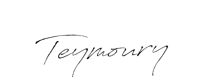 Teymoury stylish signature style. Best Handwritten Sign (Antro_Vectra) for my name. Handwritten Signature Collection Ideas for my name Teymoury. Teymoury signature style 6 images and pictures png